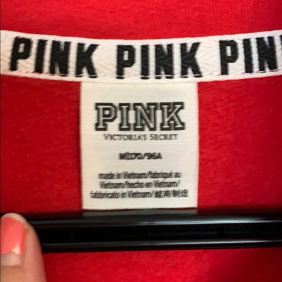 Vs Pink Oversized Sweater - Picture 3 of 3